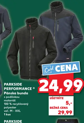Parkside Performance pánska bunda