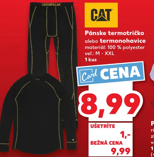 CAT pánske termonohavice alebo termotričko