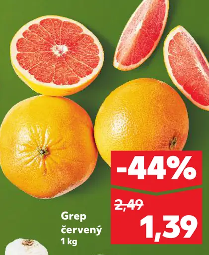 Grep červený