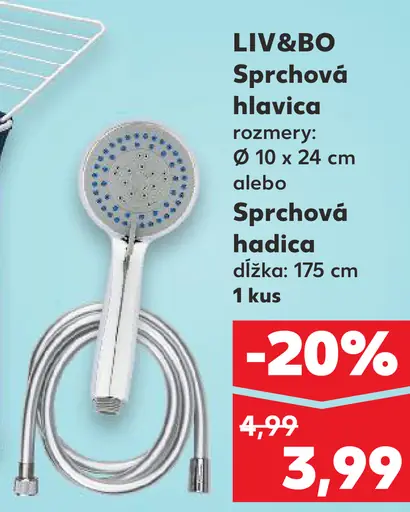 LIV&B0 Sprchová hlavica