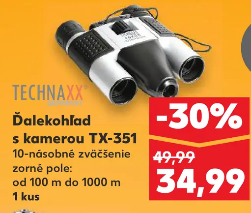 Technaxx ďalekohľad s kamerou TX-351