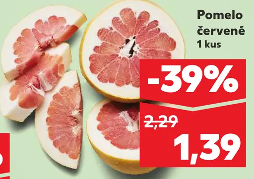 Pomelo červené