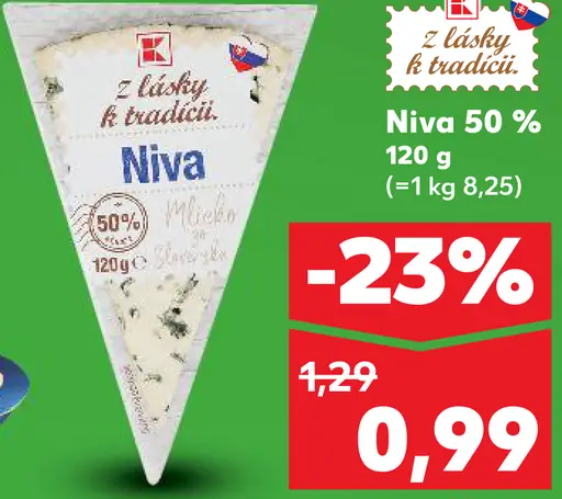 Z lásky k tradícii Niva 50 %