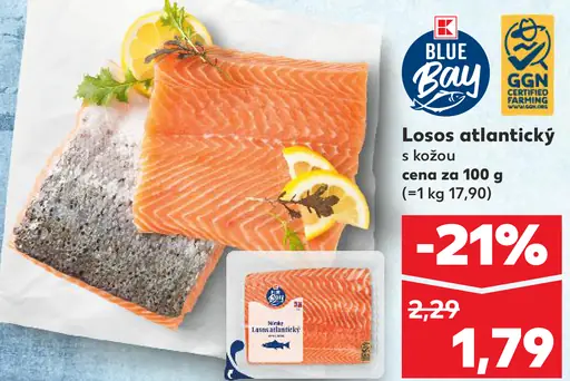 Blue Bay Losos atlantický s kožou
