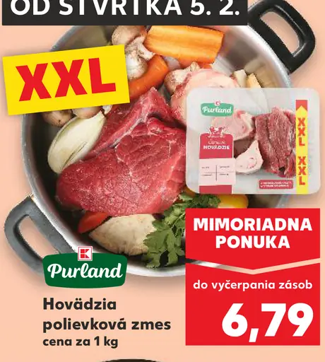 Purland Hovädzia polievková zmes