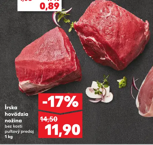 Írska hovädzia nožina bez kosti