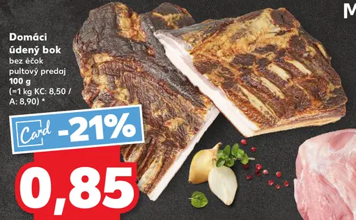 Domáci údený bok bez éčok