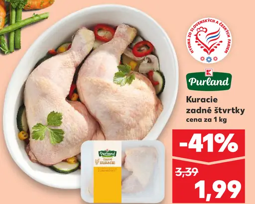 Kuracie zadné štvrtky