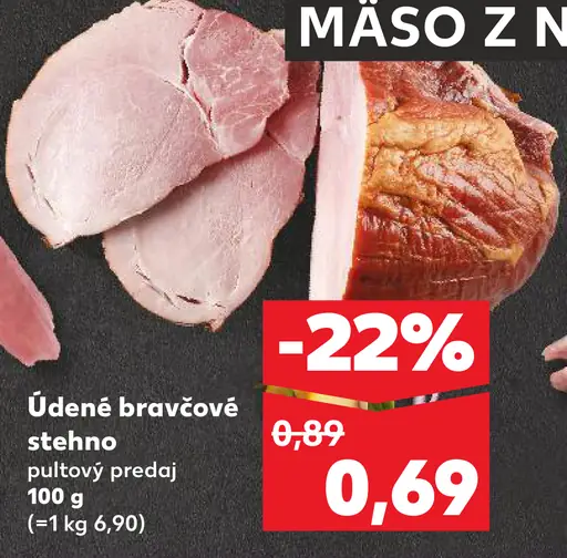 Údené bravčové stehno