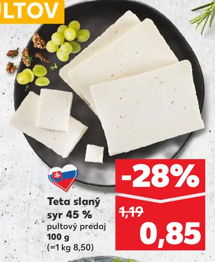 Teta slaný syr 45 %