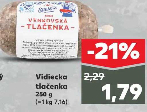 K-Classic Vidiecka tlačenka