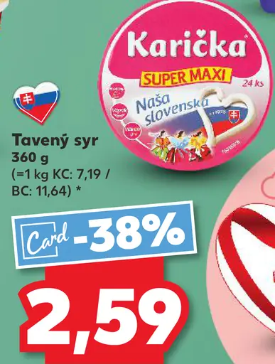 Tavený syr Super Maxi