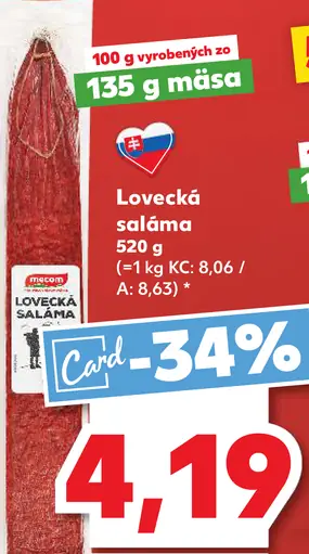 Loveská saláma