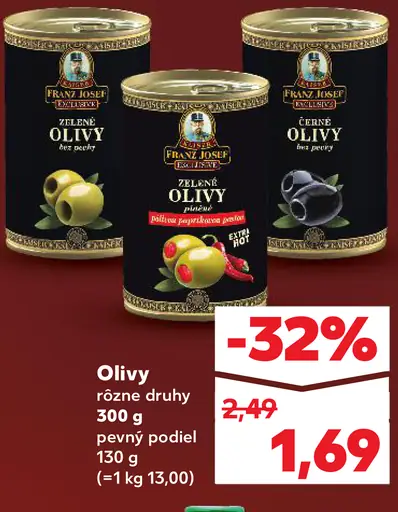 Pierre Binet olivy rôzne druhy