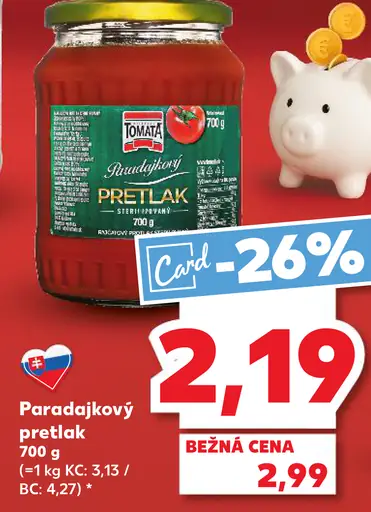 TOMATA Paradajkový pretlak