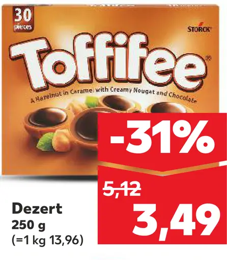Toffifee Dezert