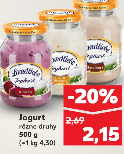 Lánditke jogurtový dezert