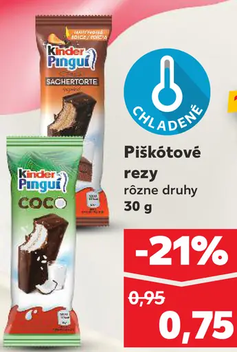 Piknik Pangáč piškótové rezy