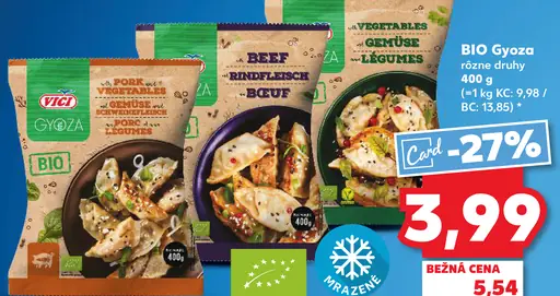 Vici BIO Gyoza zeleninová mrazená