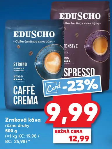 EduSCHO Zrnková káva