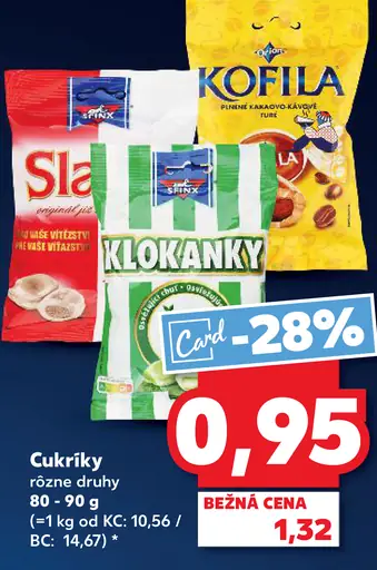 Klokanky cukríky