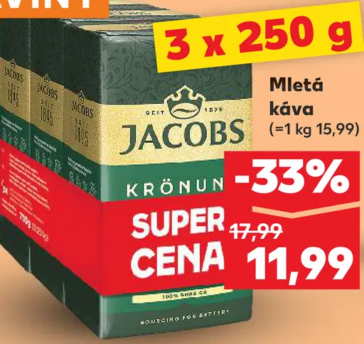 Jacobs Krönung Instantná káva