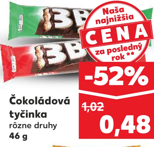 3Bit čokoládová tyčinka