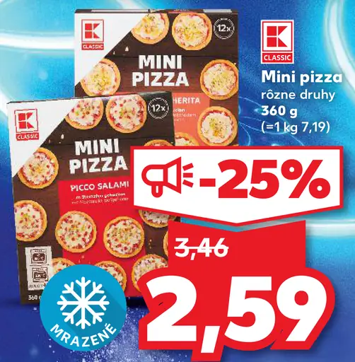 K-Classic Mini pizza