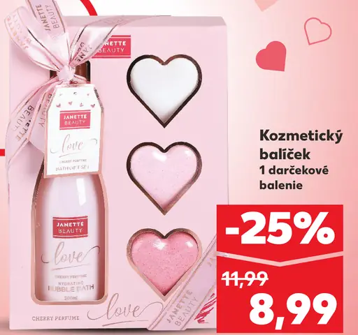 Janette Beauty love kozmetický darčekový balíček