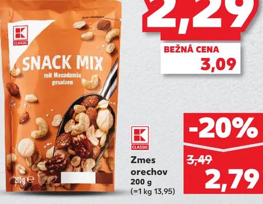 K-Classic Snack Mix s macadamiou