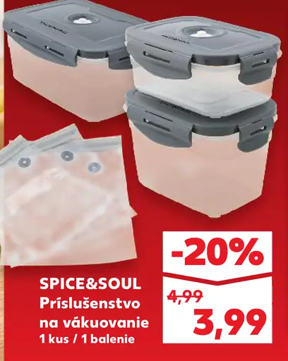 SPICE&Soul príslušenstvo na vákuovanie