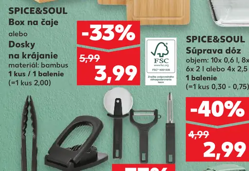 SPICE&Soul box na čaje