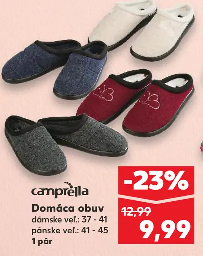 Camprella Domáca obuv