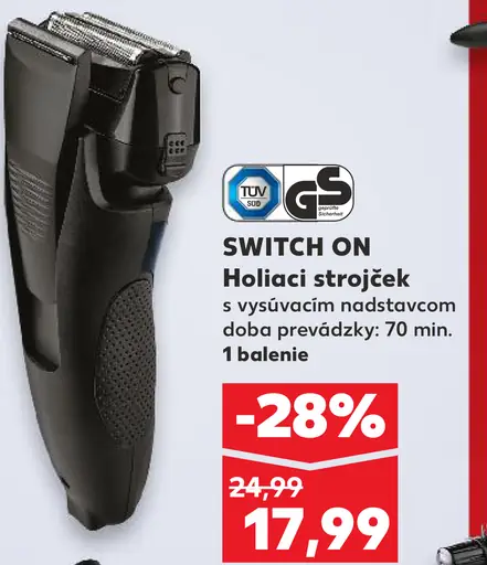 SWITCH ON Holiaci strojček