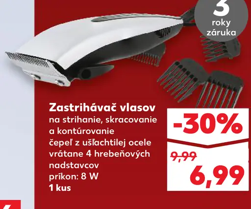 Zastrihávač vlasov