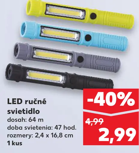 LED ručné svetlo
