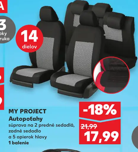 My Project Autopoťahy sada na sedadlá