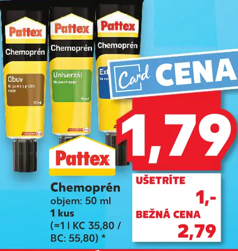 Pattex Chemoprén lepidlo