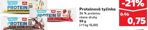 K-Classic proteínová tyčinka 26 % proteínu rôzne druhy
