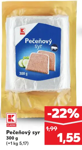 K-Classic Pečeňový syr