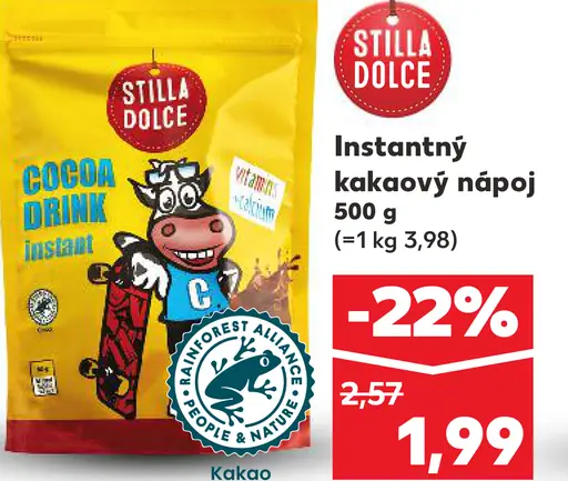 Stilla Dolce Instantný kakaový nápoj