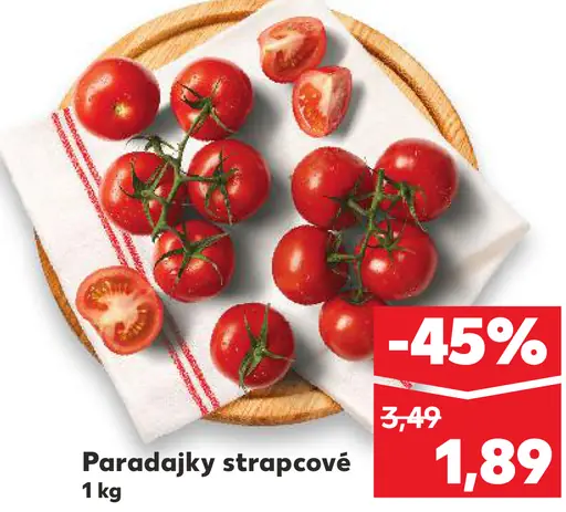Paradajky strapcové