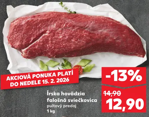 Írska hovädzia falošná sviečkovica