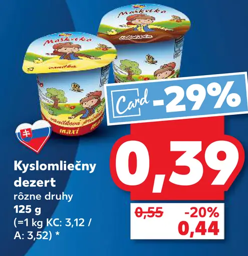 K-Classic Kyslomliečny dezert