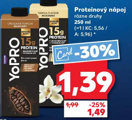 YoPro Protein jogurtový nápoj