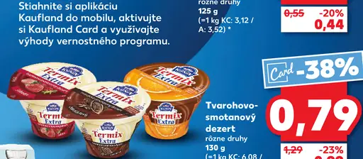 Termix Tvarohovo-smotanový dezert