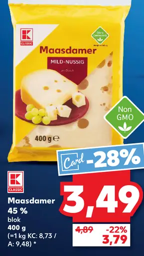 K-Classic Maasdamer blok