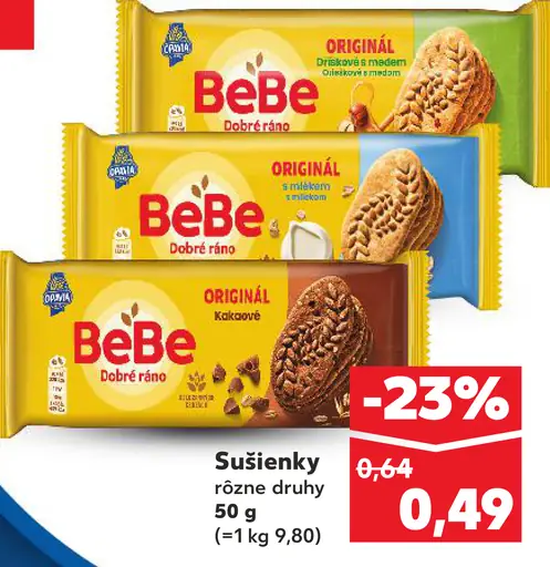 BeBe Dobré ráno sušienky