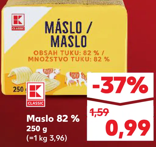 K-Classic Maslo 82 %
