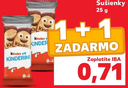 Kinder sušienky